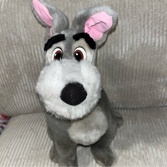 Tramp Plush from Lady and the Tramp 17" Disneyland Walt Disney World vintage - Picture 2 of 6